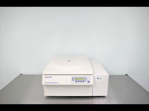 Eppendorf 5810R Refrigerated Centrifuge ID 25633