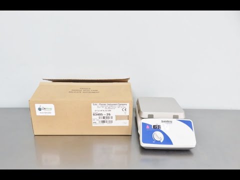 Cole Parmer Hotplate 7&quot; Aluminum – 2024 Unused in Box  ID 23452