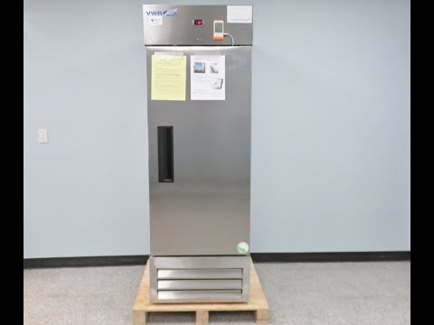 Stainless Steel Laboratory Freezer Video ID 20729
