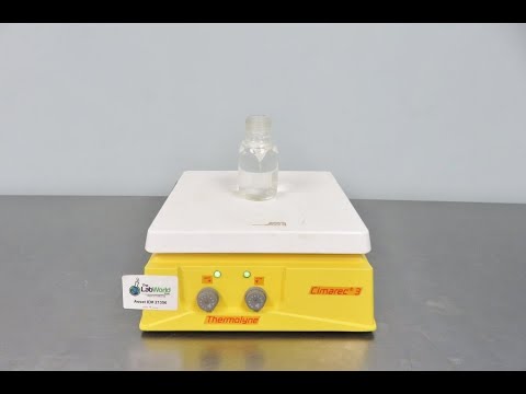 Thermolyne Cimarec 3 Stirring Hot Plate Video ID 21356