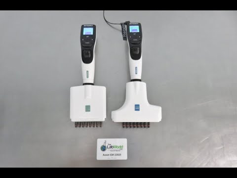 Integra VIAFLO Multichannel Pipette Package Video ID 22925