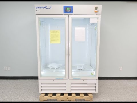 Glass Double Door Lab Refrigerator Video ID 20853