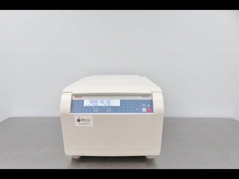 Thermo Scientific Heraeus Multifuge X1 Video ID 23182