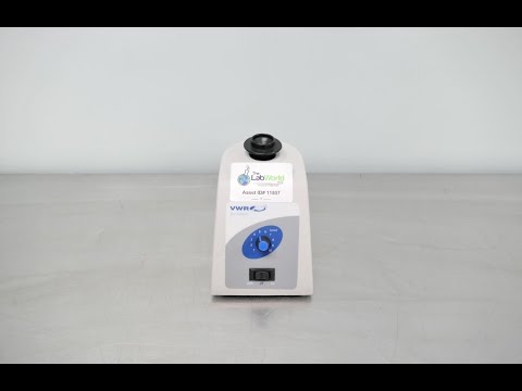 VWR Mini Vortexer w Tube Top Video
