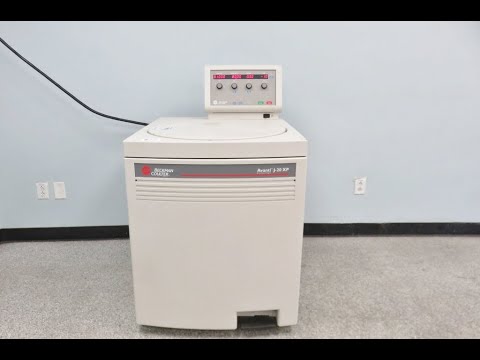 Beckman Coulter Avanti J 20 XP Floor Centrifuge Video ID 23012