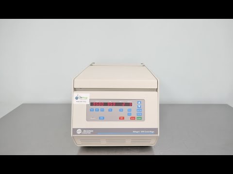 Beckman Allegra 21R Refrigerated Centrifuge  ID 17922