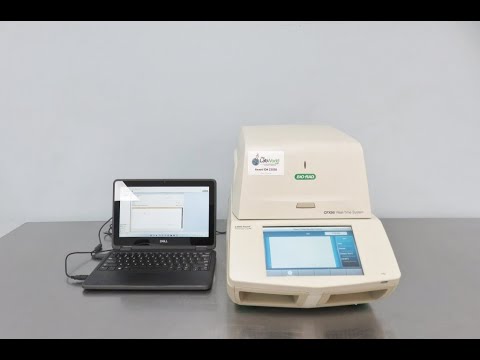 Biorad CFX96 Real Time PCR System Video ID 23550