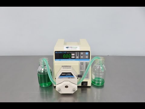 Cole Parmer Masterflex Peristaltic Pump Video ID 22399