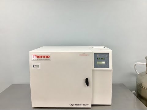 Thermo Cryomed Controlled Rate Freezer Video ID 24498
