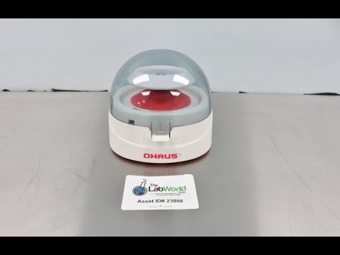 Ohaus FC5306 Quick Spin Centrifuge Video ID 23808