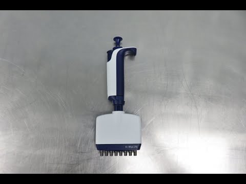Rainin Pipet Lite XLS Multichannel Pipette Video ID 22963