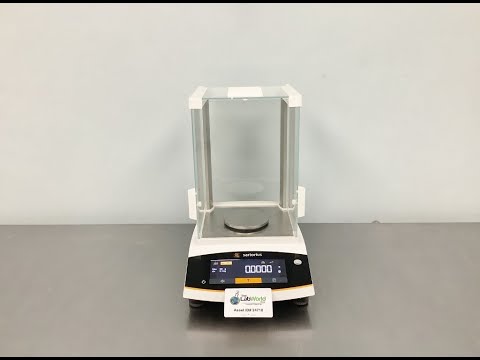 Sartorius BCE641 1S Analytical Balance Video ID 24718