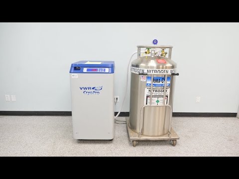 CryoPro Liquid Nitrogen Dewar - 2023 Unused ID 24350