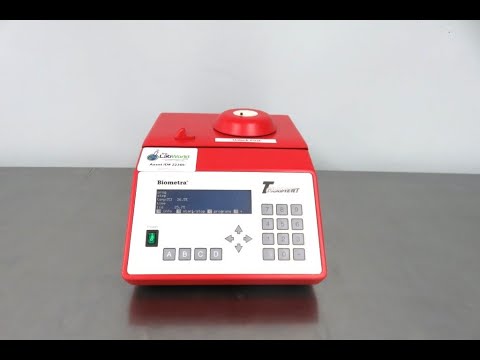 Analytik Jena BioMetra T Gradient Thermal Cycler Video ID 22369