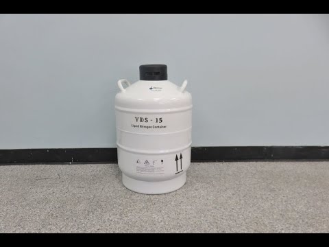 YDS 15 Liquid Nitrogen Dewar Video ID 19640