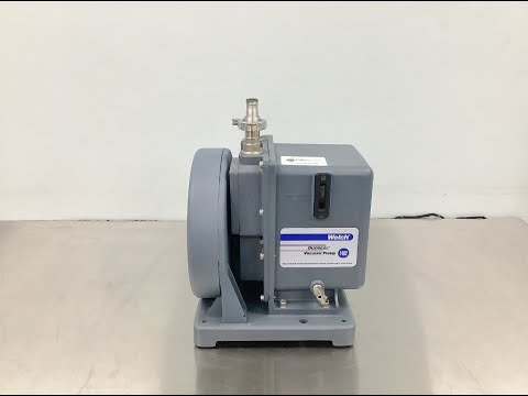 Welch 1402 Duoseal Vacuum Pump Video ID 24580