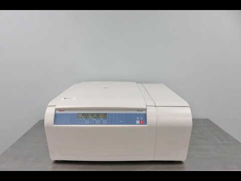 Thermo Sorvall Legend XTR Refrigerated Centrifuge Video ID 20806