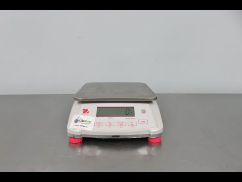Ohaus Valor7000 Scale Video ID 20343
