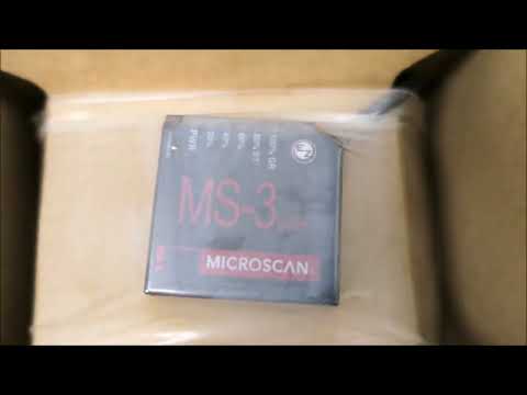 Microscan MS-3 Barcode Scanner id 15676