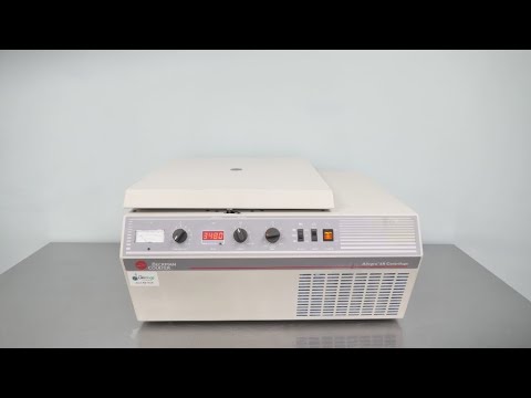 Beckman Allegra 6R Refrigerated Centrifuge Video ID 19326