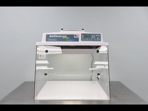 Airclean 600 PCR Workstation Video ID 24745