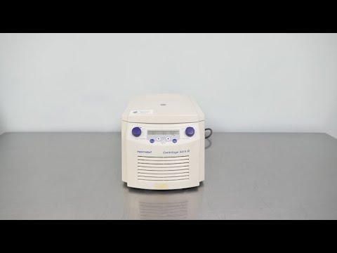 Eppendorf 5415R Refrigerated Centrifuge Video ID 25628