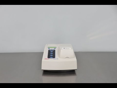 Thermo Scientific Genesys 20 Spectrophotometer Video ID 21842