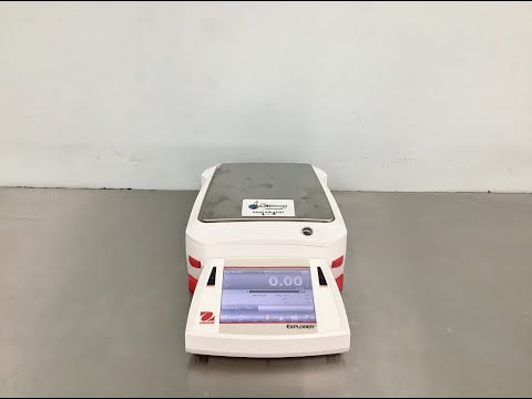 Ohaus Explorer EX6202 Precision Balance Video ID 24797