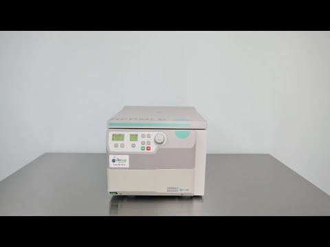 hermle centrifuge video ID 18214