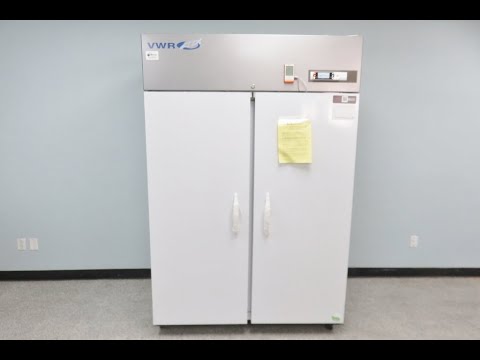 Laboratory Double Door Freezer Video ID 23103