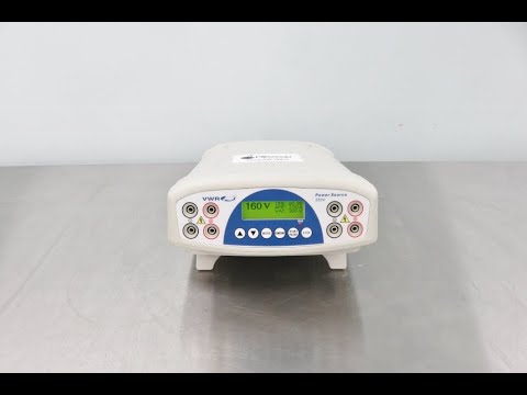 VWR Model 250V Electrophoresis Power Supply ID 20086