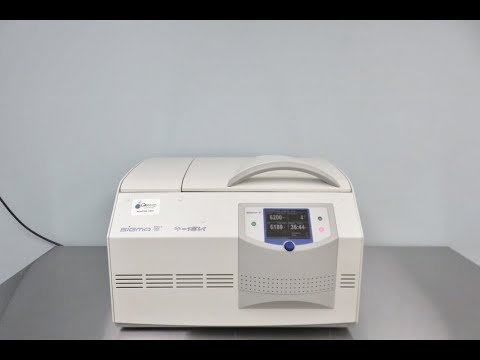 Sigma 4-16K Centrifuge Video ID 21884