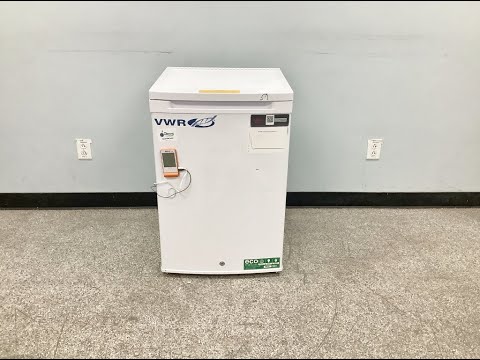 VWR Undercounter Laboratory Freezer Video ID 24587