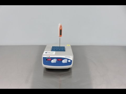 VWR Digital Heat Block Video ID 20069
