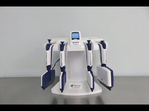 Rainin Pipettes SmartStand Pipette Holder Video ID 22915