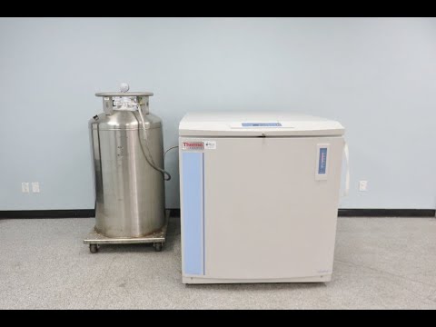 Thermo CryoPlus 4 Cryo Storage System Video ID 20543
