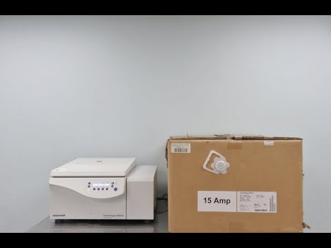 Eppendorf 5804 R Refrigerated Centrifuge Video ID 22868