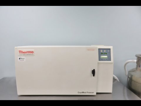 Thermo CryoMed Controlled Rate Freezer Video ID 22636