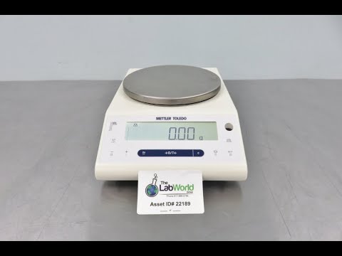 Mettler Toledo NewClassic ML Balance Video ID 22189