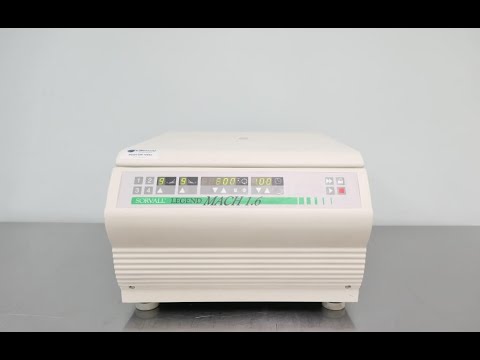 Thermo Sorvall Centrifuge Mach 1.6 ID 16952