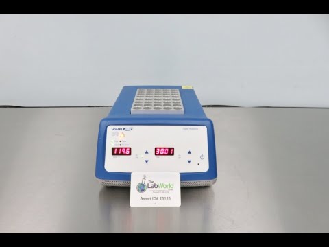 VWR Digital Heat Block Video ID 23126