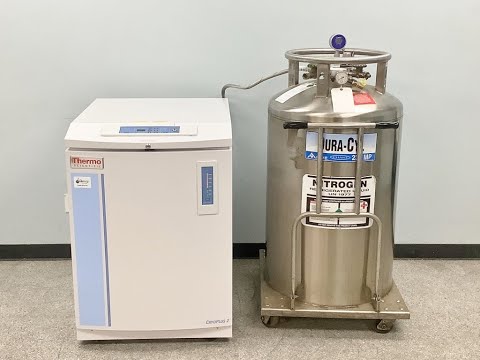 Thermo CryoPlus 2 Cryogenic Storage System Video ID 24741