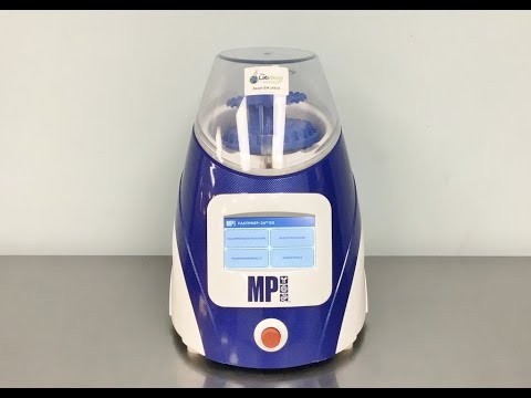 MP FastPrep 24 5g Homogenizer Video ID 24434