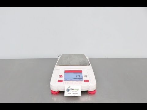 Ohaus Adventurer AX8201 Scale Video ID 23043