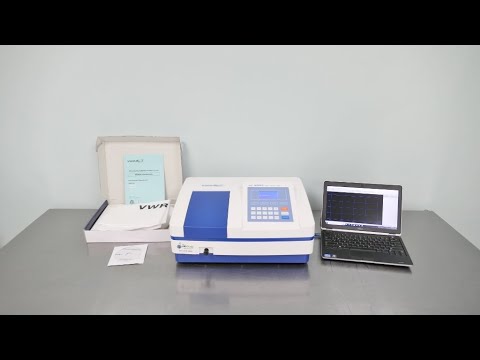 UV 1600PC UV VIS Spectrophotometer Video ID 22608