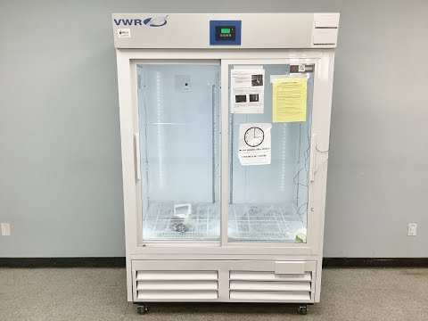 Double Door Laboratory Refrigerator Video 24354