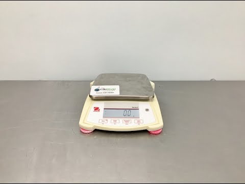 Ohaus Scout Scale Video ID 26089
