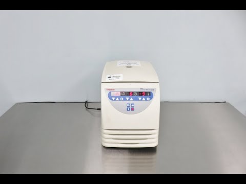 Sorvall Legend Micro 21R Refrigerated Centrifuge Video ID 23565