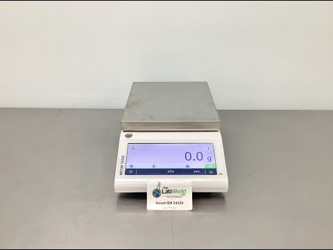 Mettler Toledo MS8001TS Balance Video ID 24320