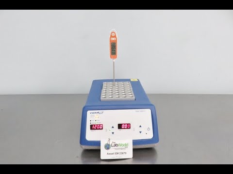 VWR Digital Dual Heat Block Video ID 23670